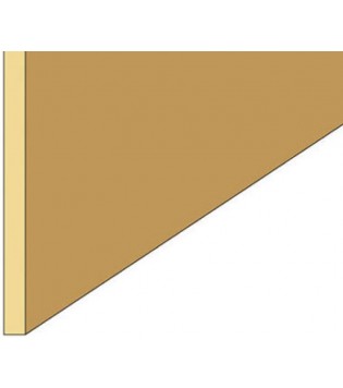 Northeastern Scale Lumber 227 3/32" x 2" x 24" Basswood Strips - Stripwood