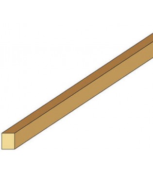Northeastern Scale Lumber 232 1/8" x 5/32" x 24" Basswood Strips - Stripwood