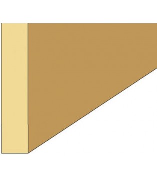 Northeastern Scale Lumber 294 1/4" x 4" x 24" Basswood Strips - Stripwood