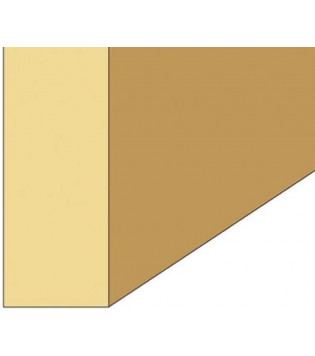 Northeastern Scale Lumber 326 1/2" x 2" x 24" Basswood Strips - Stripwood