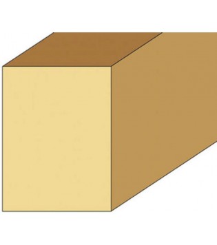 Northeastern Scale Lumber 331 3/4" x 1" x 24" Basswood Strips - Stripwood