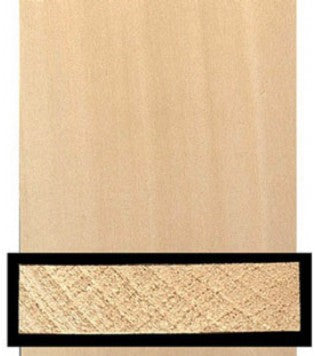Northeastern Scale Lumber 333 3/4" x 3" x 24" Basswood Strips - Stripwood