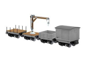 Lionel 6-85377 Maintenance of Way Disconnect Cars Pack