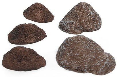 Classic Metal Works 20227 HO Mini Details Dirt & Gravel Piles (Set of 5)