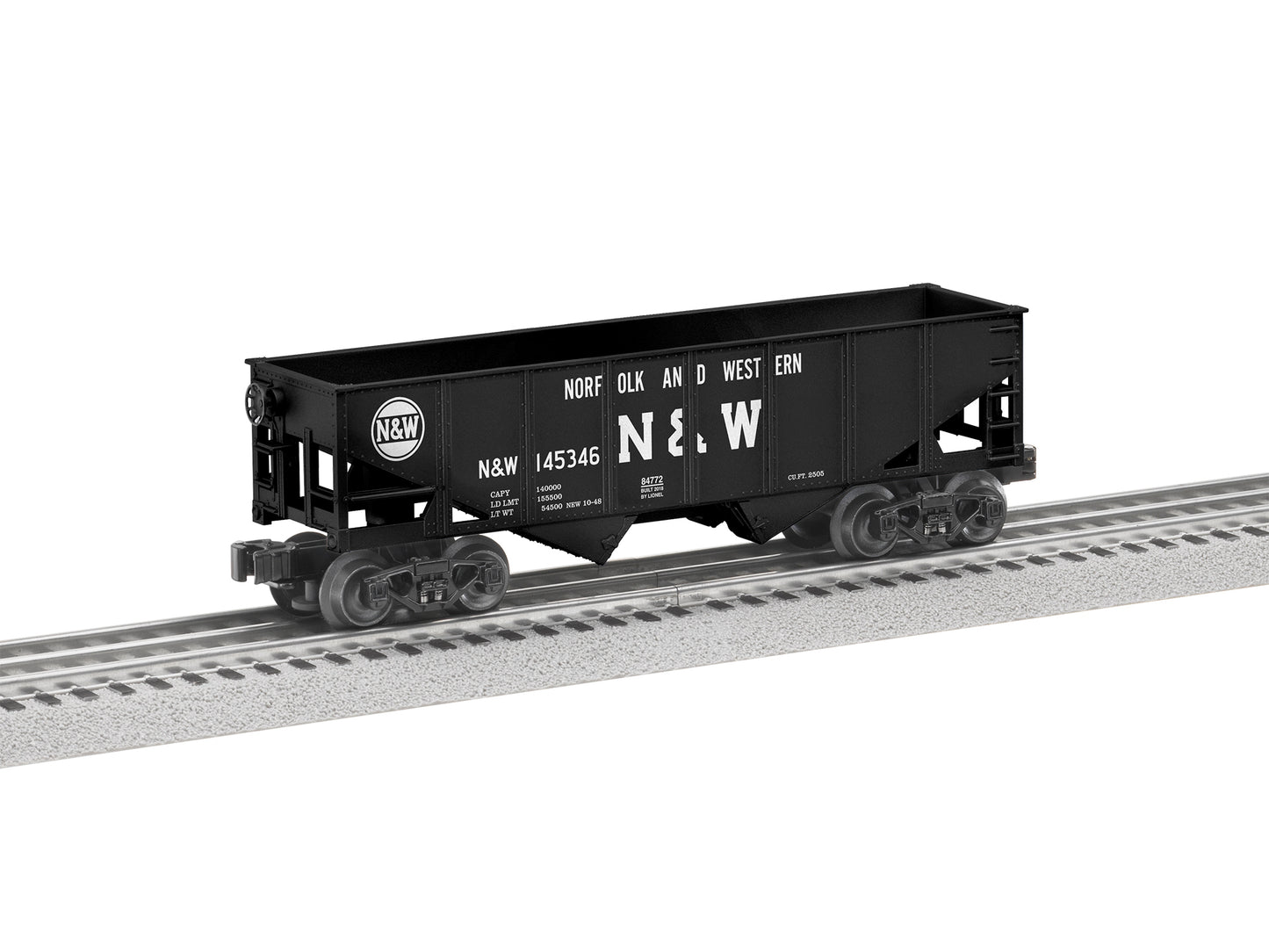 Lionel 6-84772 O Norfolk Western Hopper Pack (6)