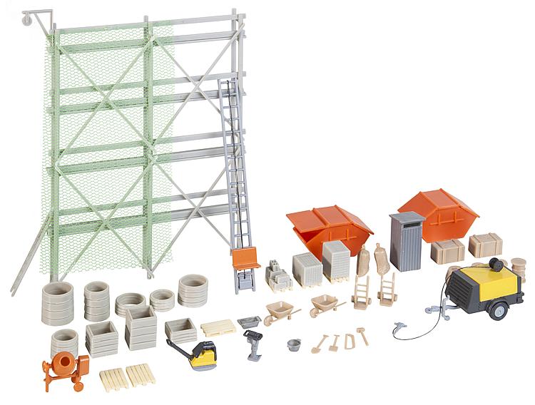 Faller 180345 HO Building Site Equipment
