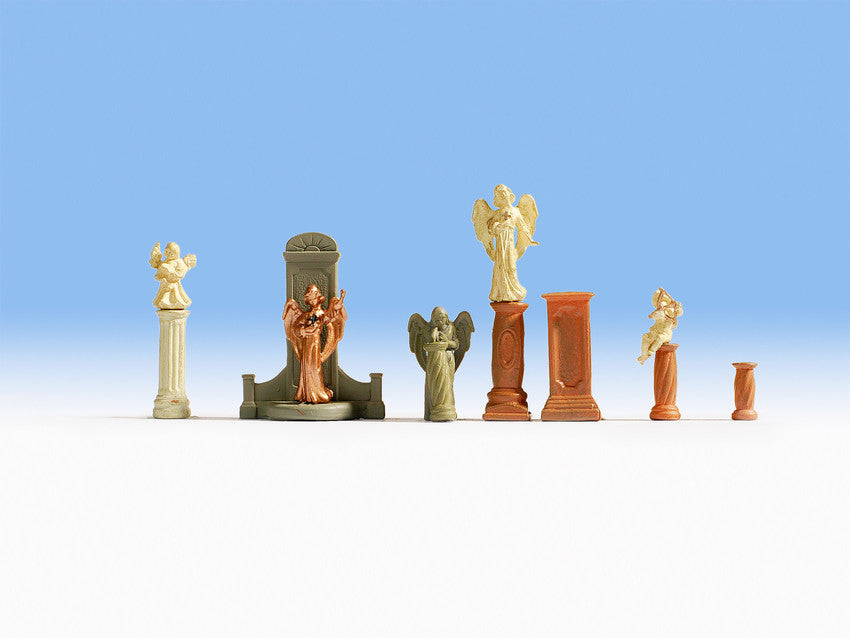 Noch 14872 HO Gravestones & Statues Set