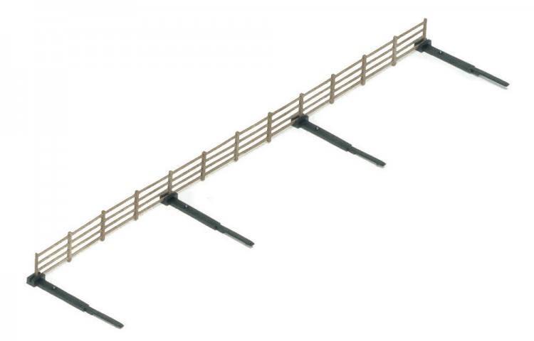 Hornby R537 OO Trackside Fencing Building Kit 12" (Pack of 6)
