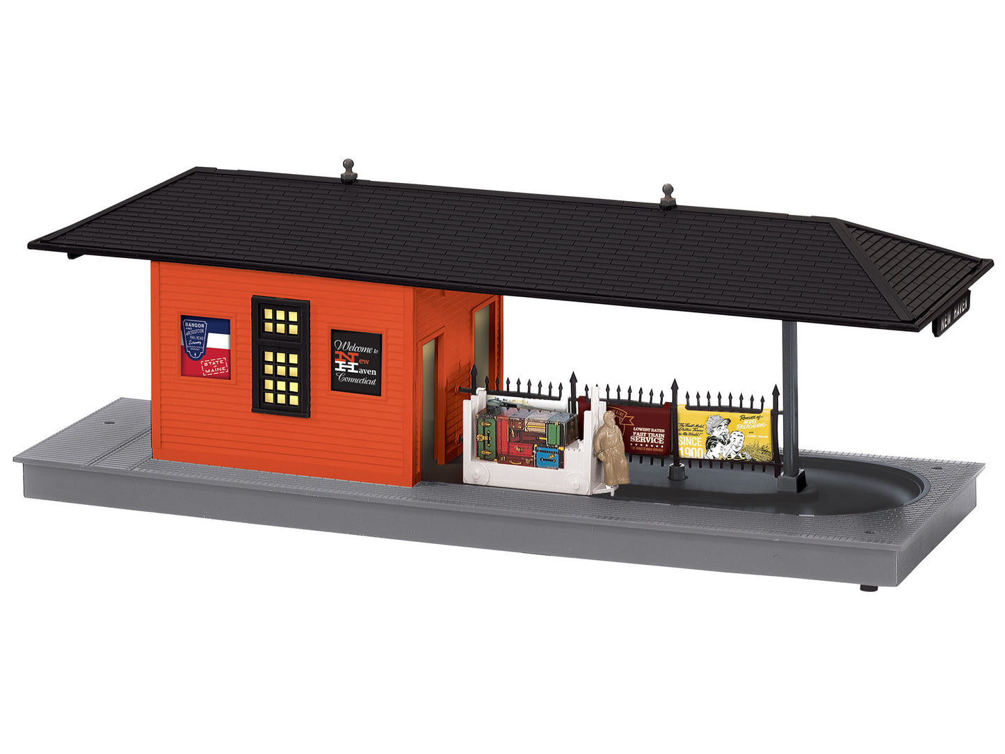 Lionel 6-82056 O Operating Freight Station Building Kit