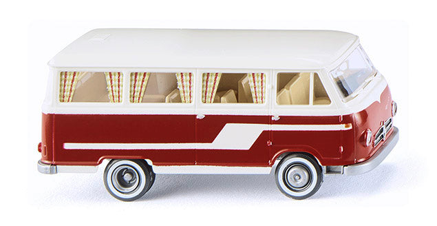 Wiking 0270 45 HO White/Red Borgward B611 Camper Van