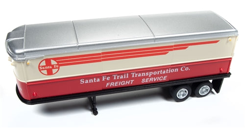 Classic Metal Works 31179 HO Mini Metals Santa Fe '40/50's Aero Van Trailer