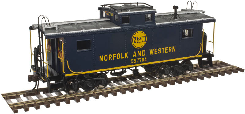 Atlas 20004724 HO Norfolk & Western NE-6 Blue/Gold Caboose #557704