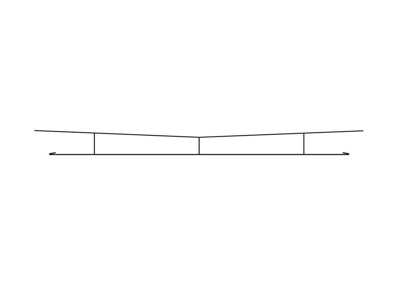 Peco LC-150 OO/HO 200mm Catenary Contact Wires (Pack of 5)