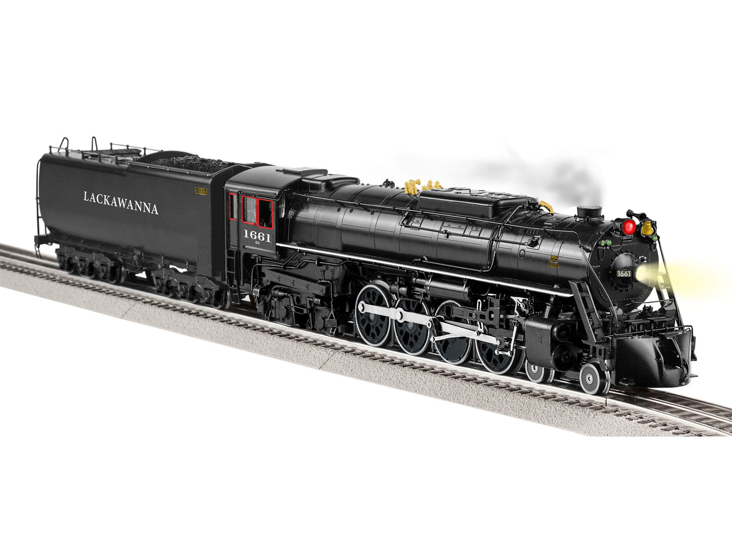 Lionel 6-84068 O Lackawanna BTO S-3 Steam Locomotive with Bluetooth #1661