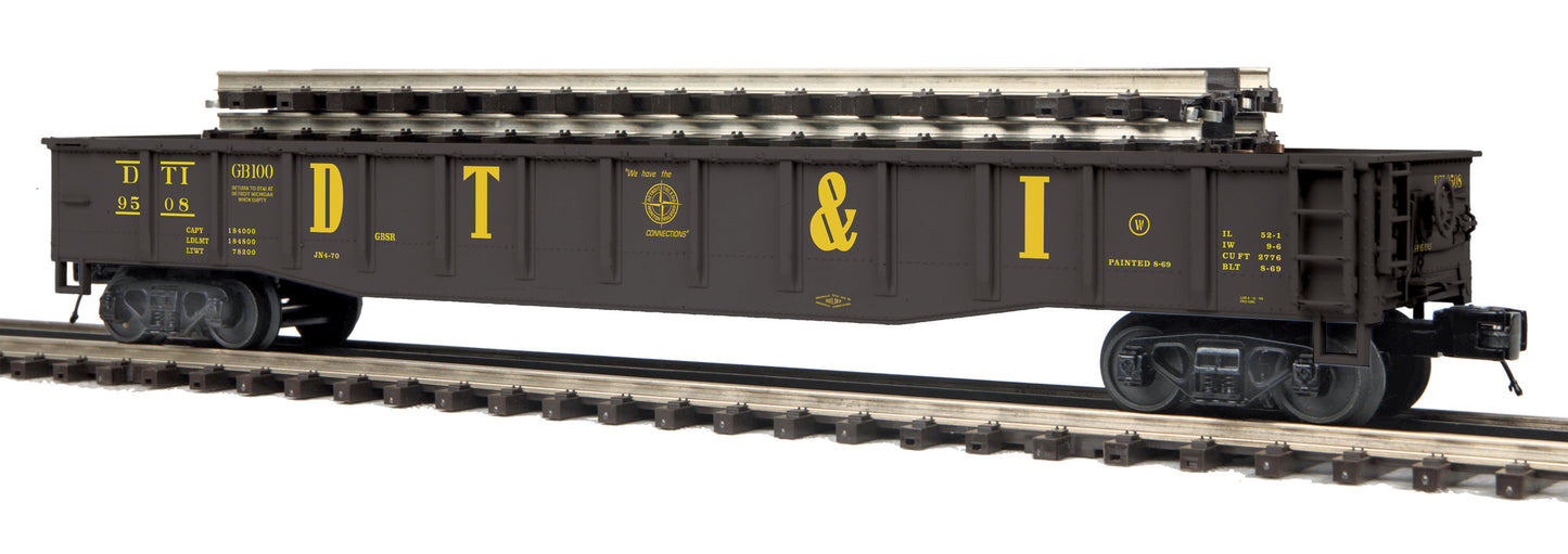 MTH 20-95283 O Detroit Toledo & Ironton Gondola w/ ScaleTrax #9508, #9503
