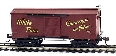 Mantua 721325 HO Scale 1860 White Pass & Yukon Old Time 41' Wooden Reefer