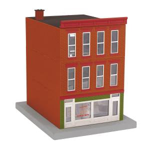 MTH 30-90571 O Frying Nemo Fish & Chips RailKing 3-Story City Building