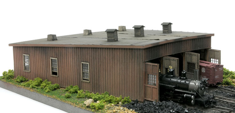 Banta Model Works 2062 HOn3 Laser Cut Wood Sargents Roundhouse