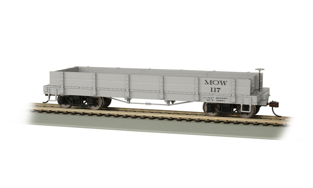 Bachmann 27202 On30 Data Only MOW Gray Spectrum Wood Gondola #117