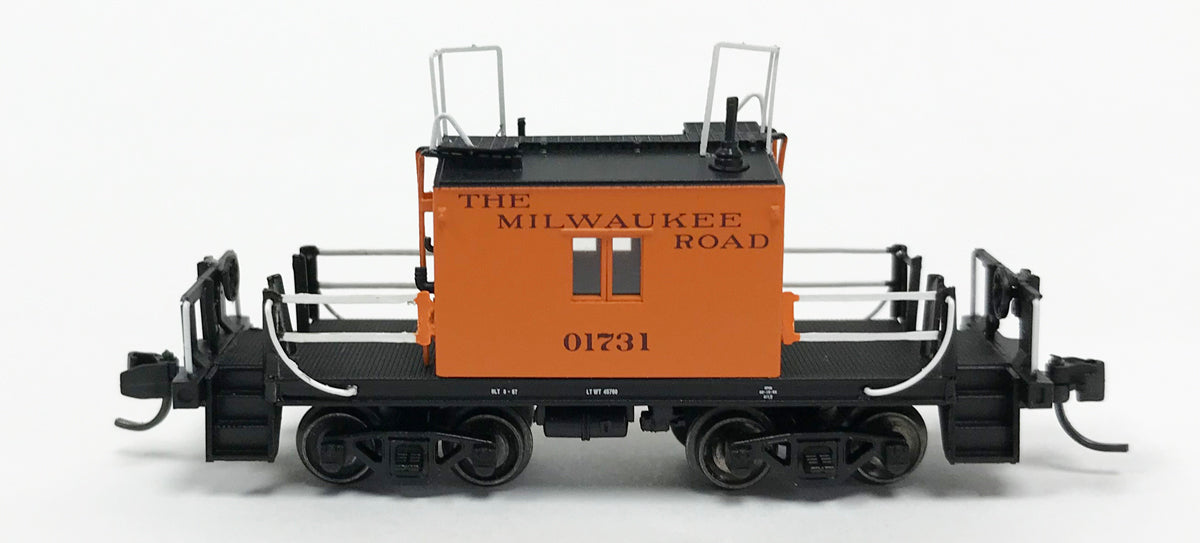 Fox Valley Models 91165 N Milwaukee Road Transfer Caboose #01731