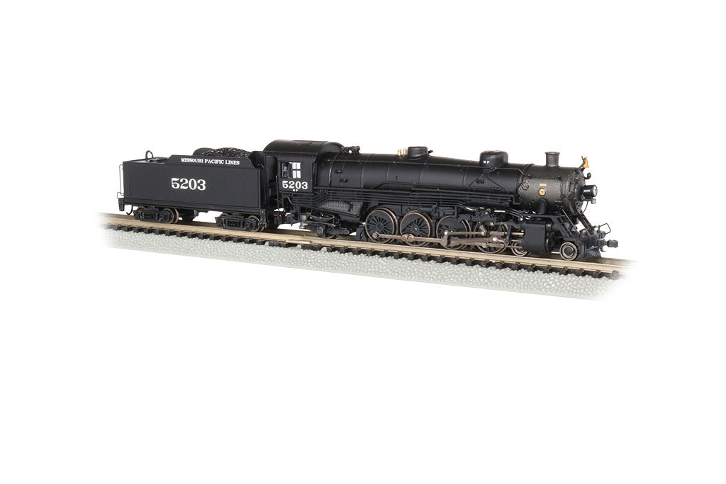 Bachmann 53454 N MP 4-8-2 Light Mountain Steam Loco DCC & Sound #5203