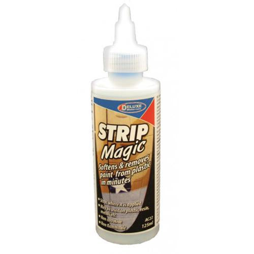 Deluxe Materials AC22 Strip Magic Paint Removal - 125 ml. Bottle – Trainz