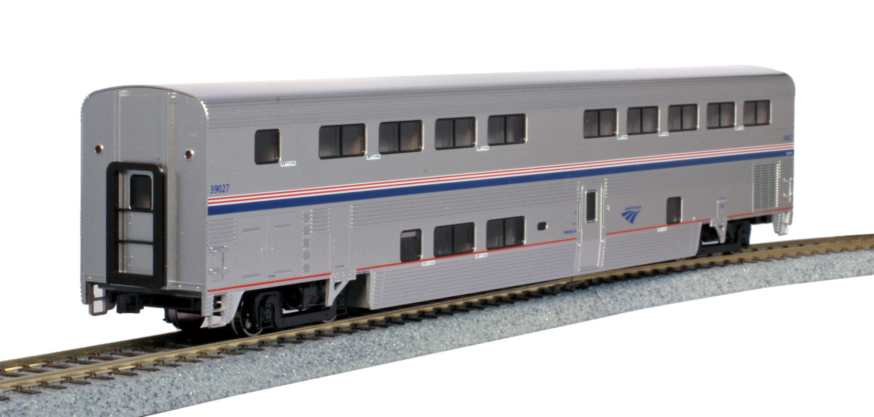 Kato 35-6251 HO Amtrak Phase VI Superliner II Transition Sleeper Car #39027