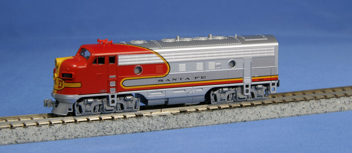Kato 176-2121 N Atchison Topeaka Santa Fe EMD F7A Warbonnet #38