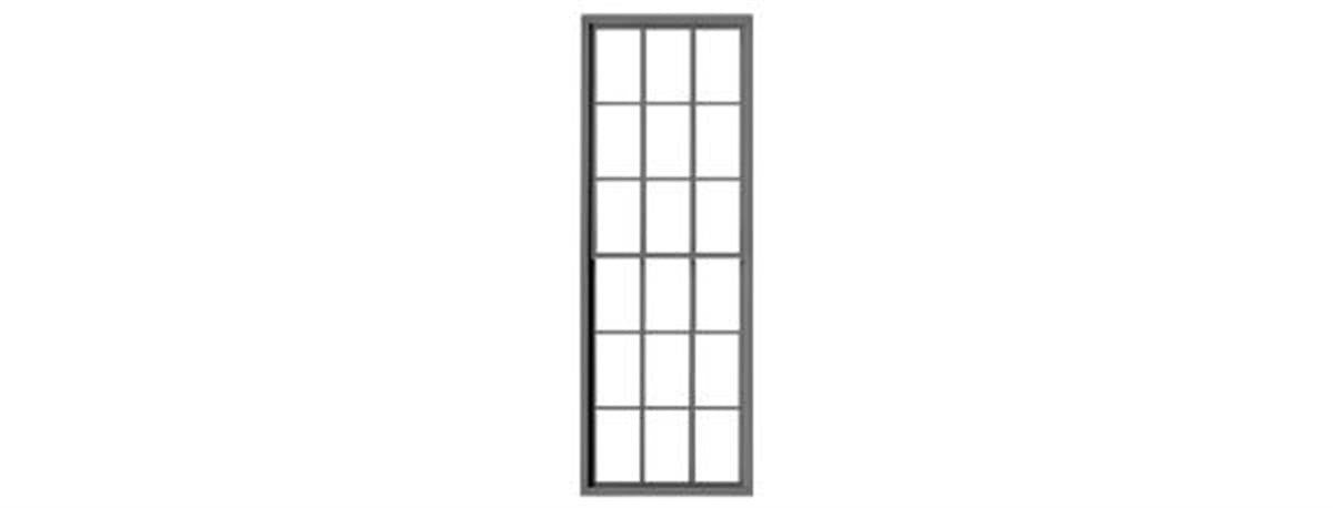 Tichy 2092 O 37.5" x 104" 9/9 Double Hung Masonry Window (Pack of 4)