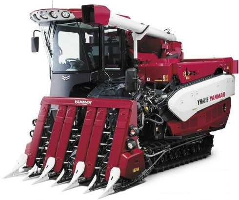Hasegawa 66007 1:35 Yanmar Combine YH6115 Construction Machinery Model Kit