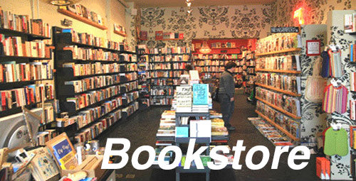City Classics 1401 HO Picture Windows Bookstore