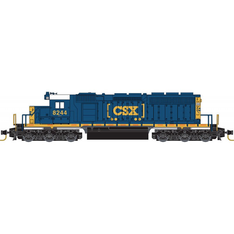 MicroTrains 97001261 Z CSX SD40-2 Diesel Locomotive #8244 – Trainz