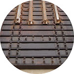 Central Valley Models 19018 HO Bridge Tie Sections & Stringers 25" (Pack of 12)