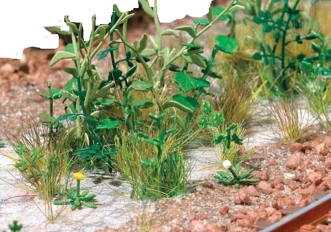 Walthers 949-1118 HO Trackside Weeds Kit