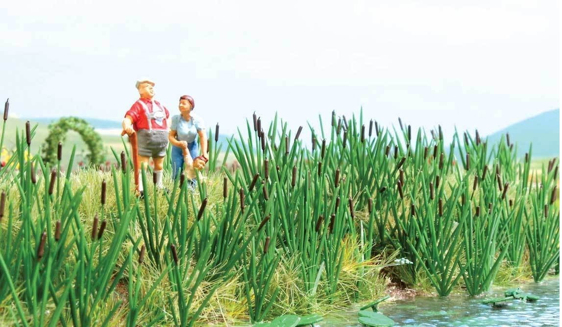 Walthers 949-4179 HO Cattails Kit (Pack of 60)