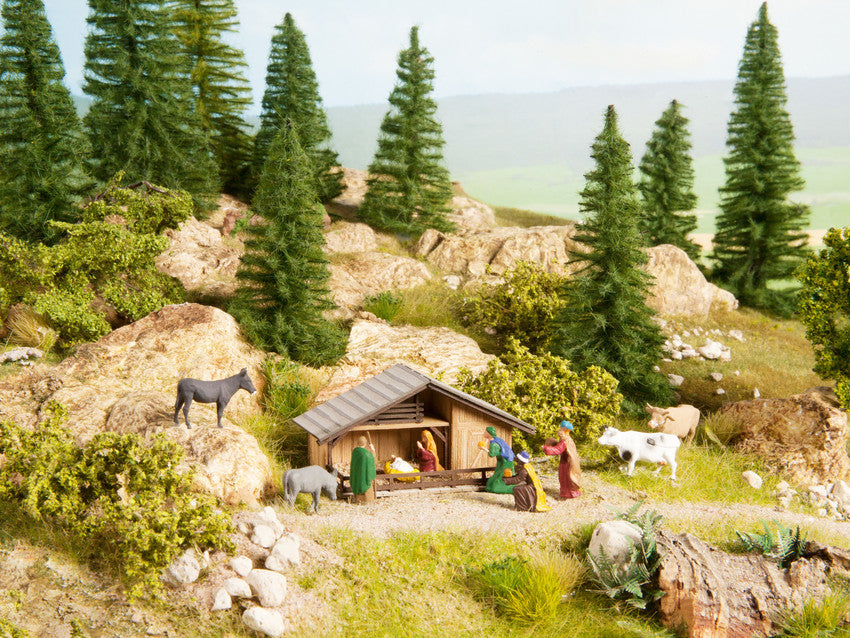 Noch 12027 HO Christmas Nativity Scene Figures (Set of 8)