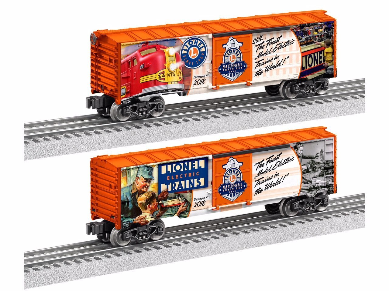 Lionel 1838010 O 2018 National Train Day Boxcar