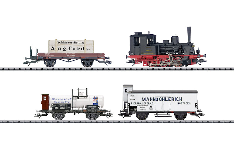TRIX 21344 SL列車4輌セット　HOゲージ、DCC Trix 21344 German Railroad Company 800 Years of Restock HO Gauge
