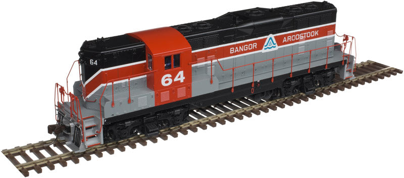 Atlas 10002917 HO Bangor and Aroostook GP-7 Diesel Locomotive Silver Series #67