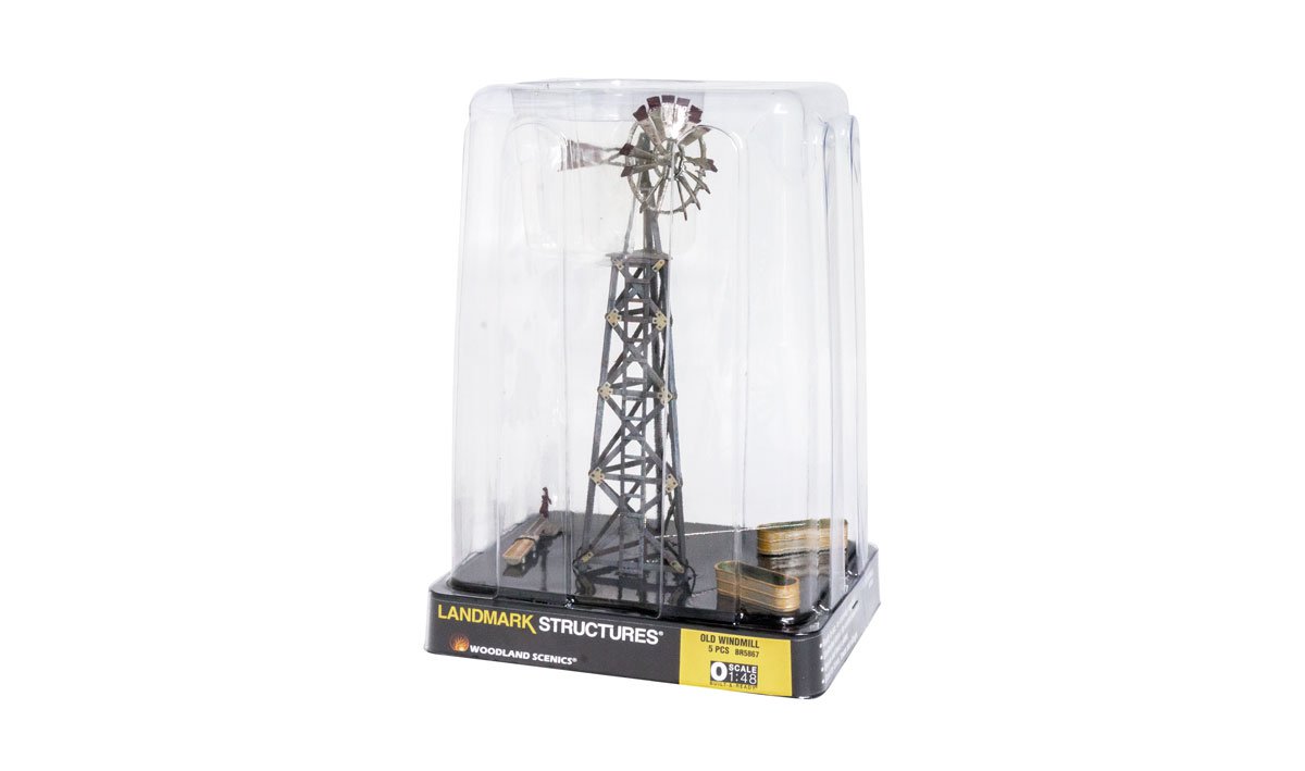 Woodland Scenics BR5867 O Built-&-Ready Old Windmill Building