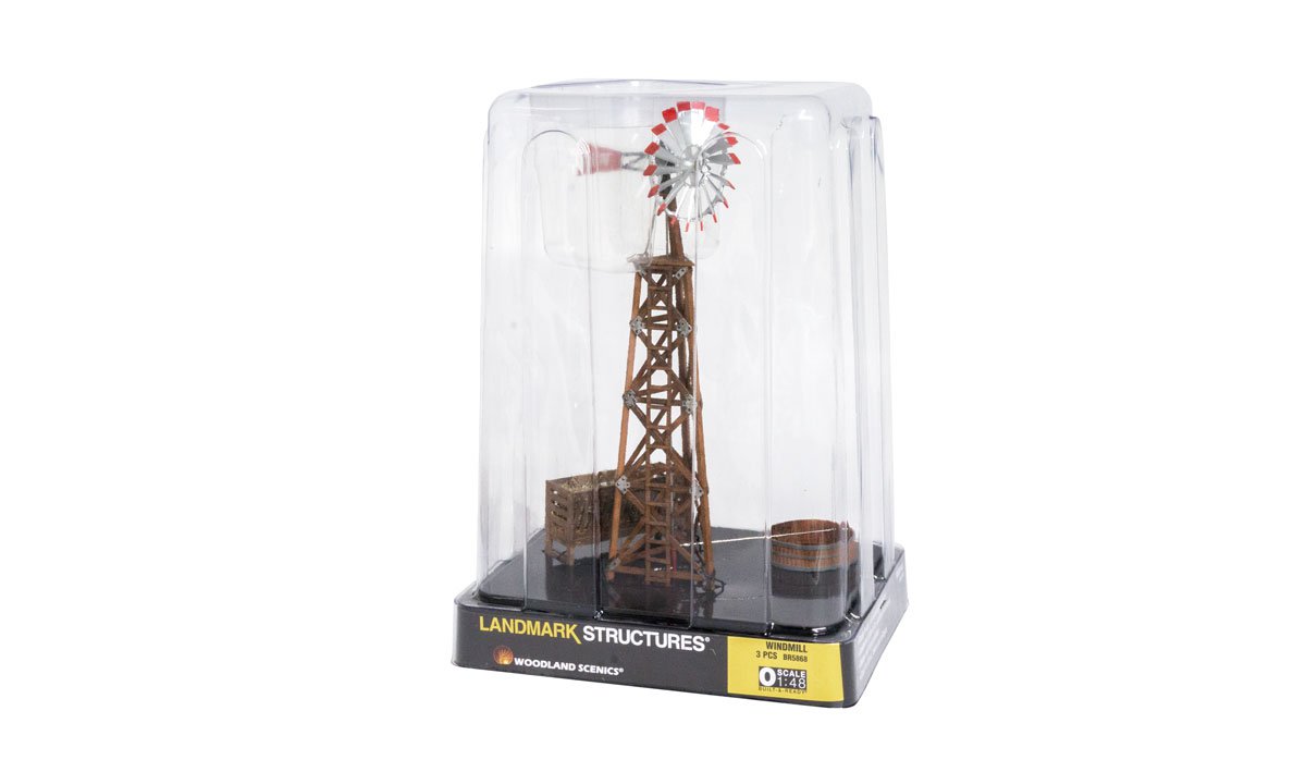 Woodland Scenics BR5868 O Built-&-Ready Windmill Building