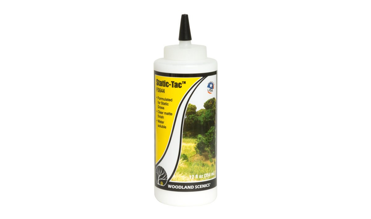 Woodland Scenics FS644 Field System Static-Tac - 12 oz. Bottle