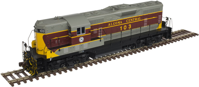 Atlas 10002902 HO Algoma Central GP-7 Diesel Locomotive Silver Series #101