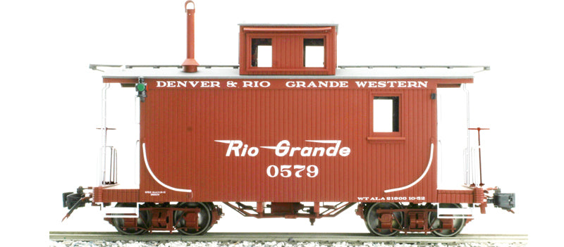 Accucraft AM33-013C 1:20.3 D&RGW Flying Rio Grande Short Caboose
