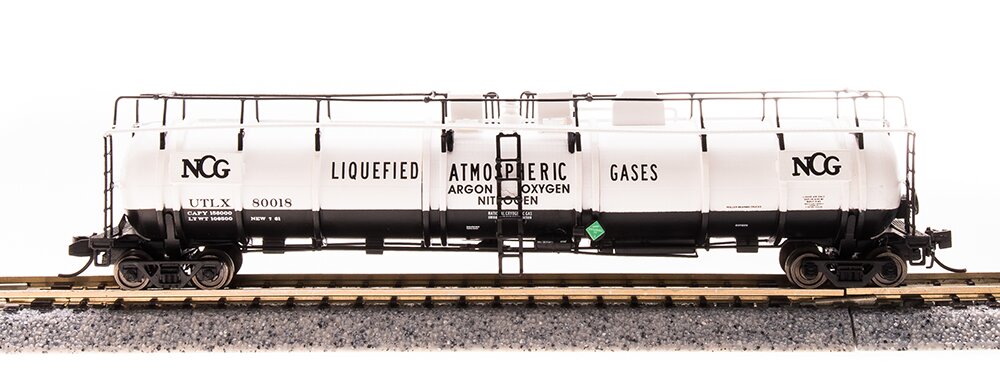 Broadway Limited 3726 N NCG Cryogenic Tank Car (Pack of 2)