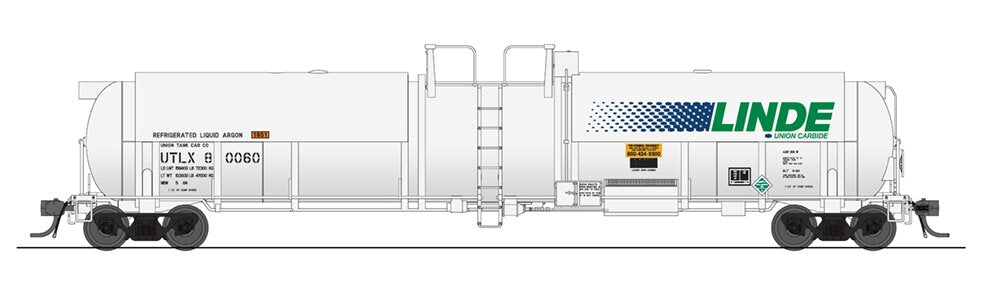 Broadway Limited 6162 HO Linde Cryogenic Tank Car