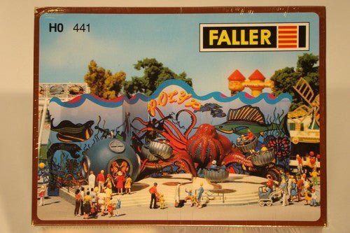 Faller 441 HO Scale Octopus Roundabout Plastic Kit – Trainz