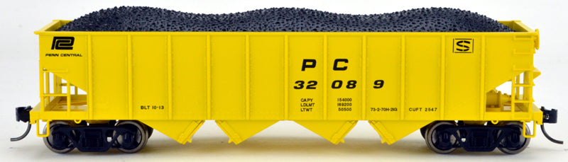 Bowser 42021 HO Penn Central H21a 4-Bay MOW Hopper Car #32089