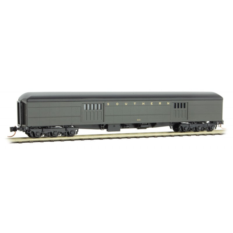 Micro-Trains 14700330 N Southern 70' Heavyweight Baggage Car #543