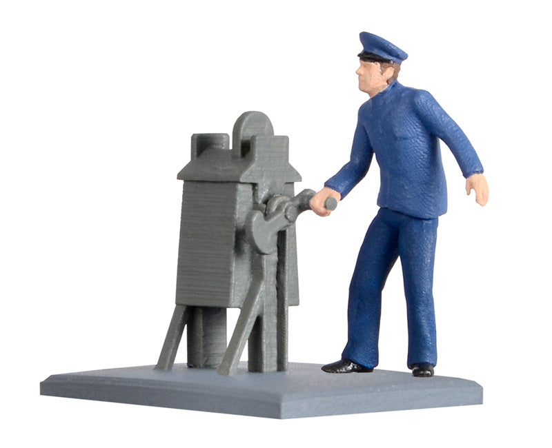 Viessmann Modellspielwaren 1550 HO Moving Gatekeeper Figure